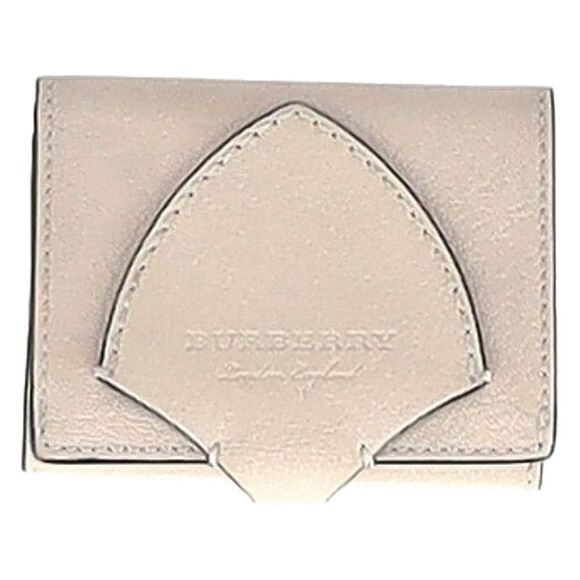 Burberry Harlow Short Wallet in Grey Leather - Picture 1 of 12